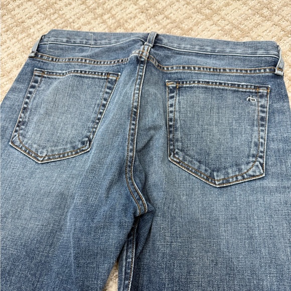 Faherty Classic Blue Jeans - Picture 2 of 5